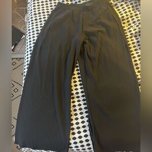 COS Black Pleated Pants